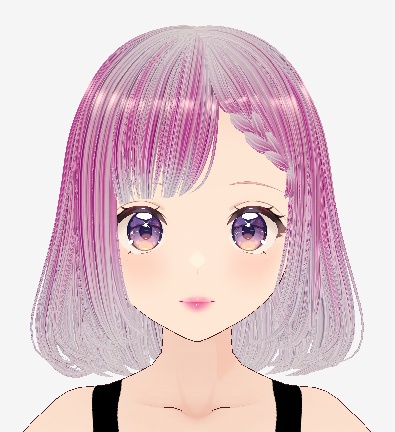 Hair cramberry princess