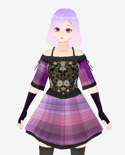 Dress magnolia princess (whole outfit)