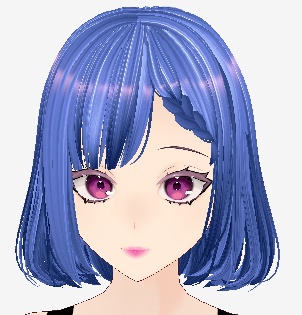 Hair ocean blue 