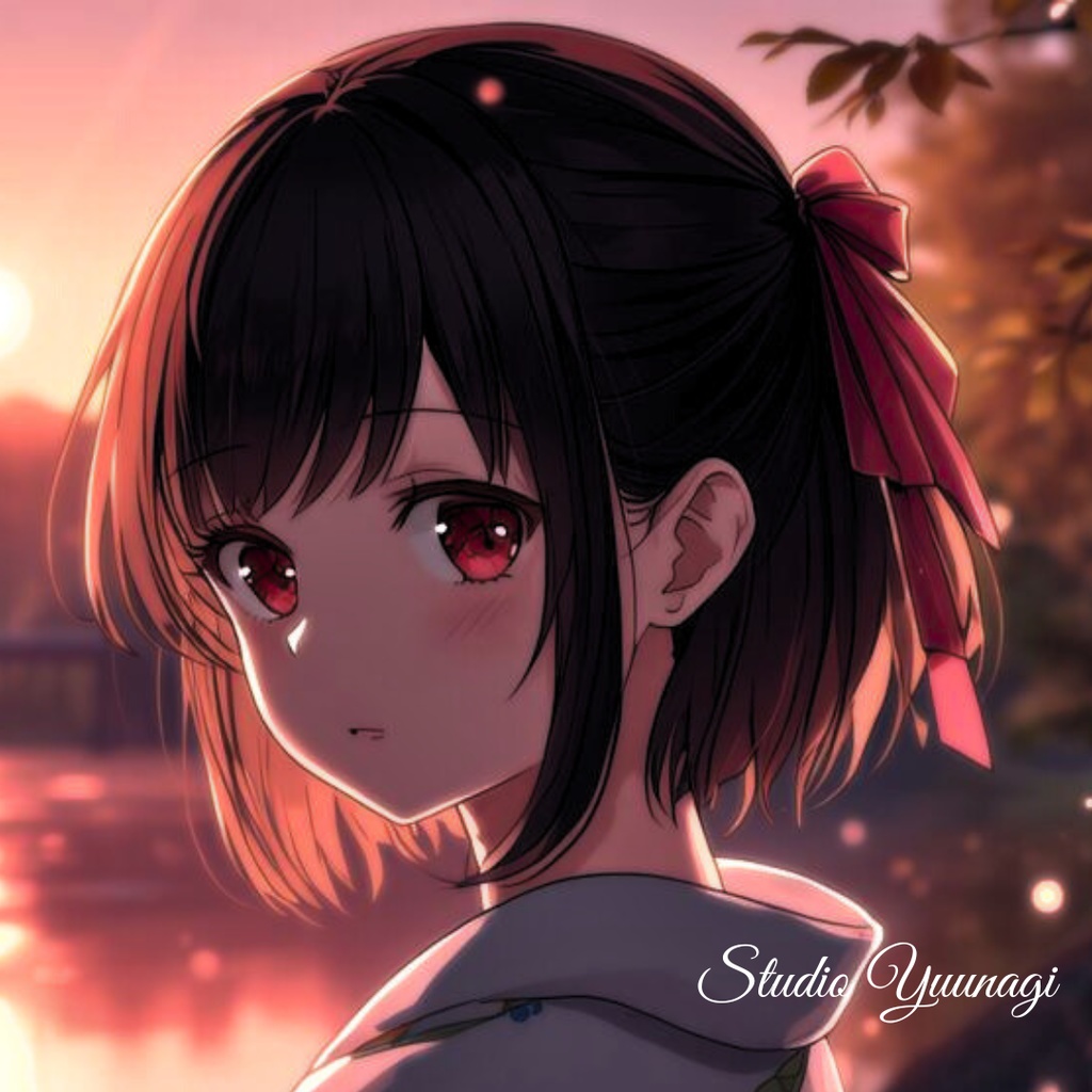 【PC & iPhone|4 Sizes壁紙セット】Hydrangea Twilight|夕凪の光景