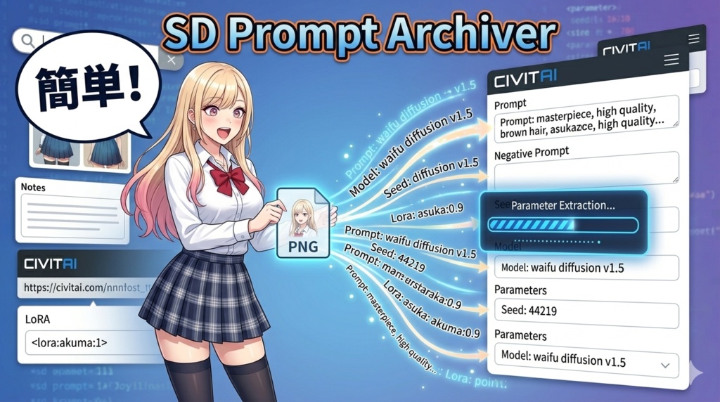 SD Prompt Archiver