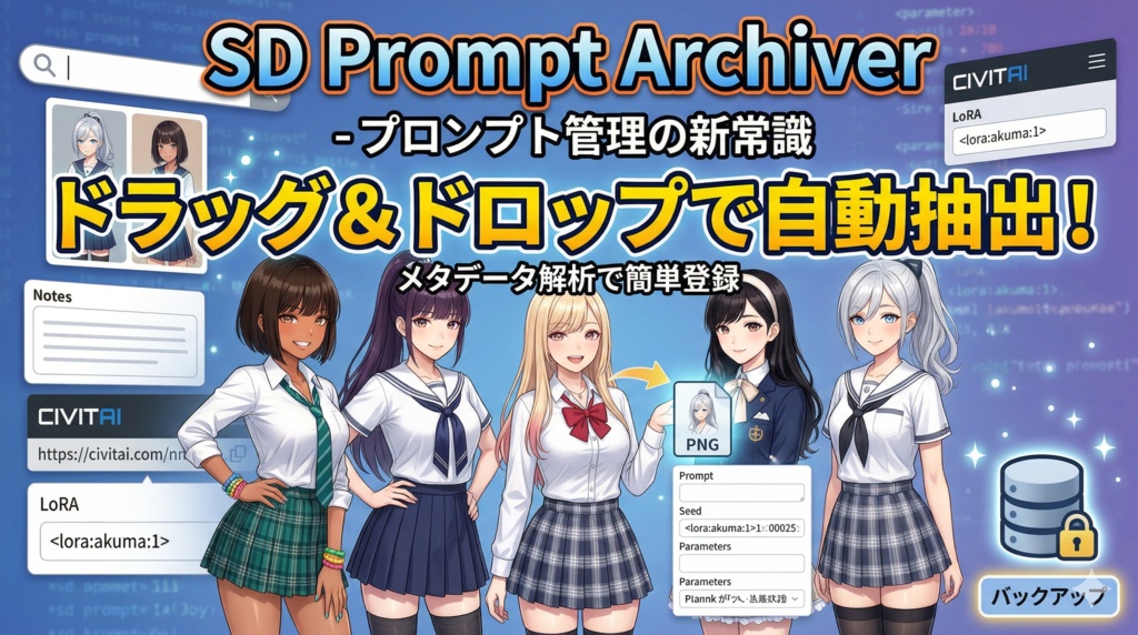 SD Prompt Archiver