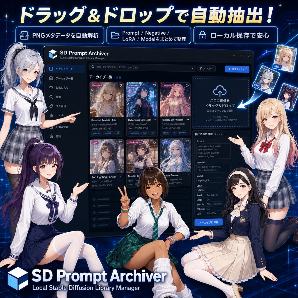 SD Prompt Archiver