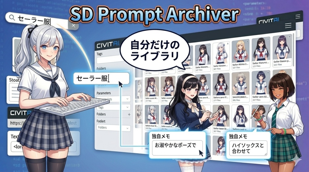 SD Prompt Archiver