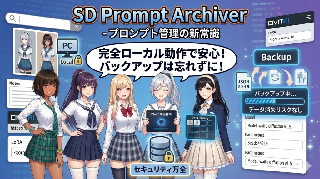 SD Prompt Archiver