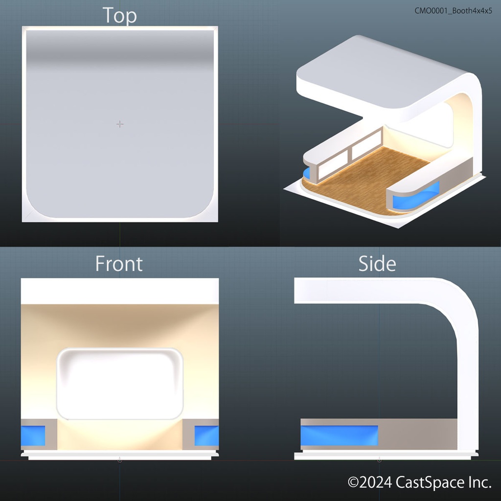 イベント用ブース0001(4x4x5)