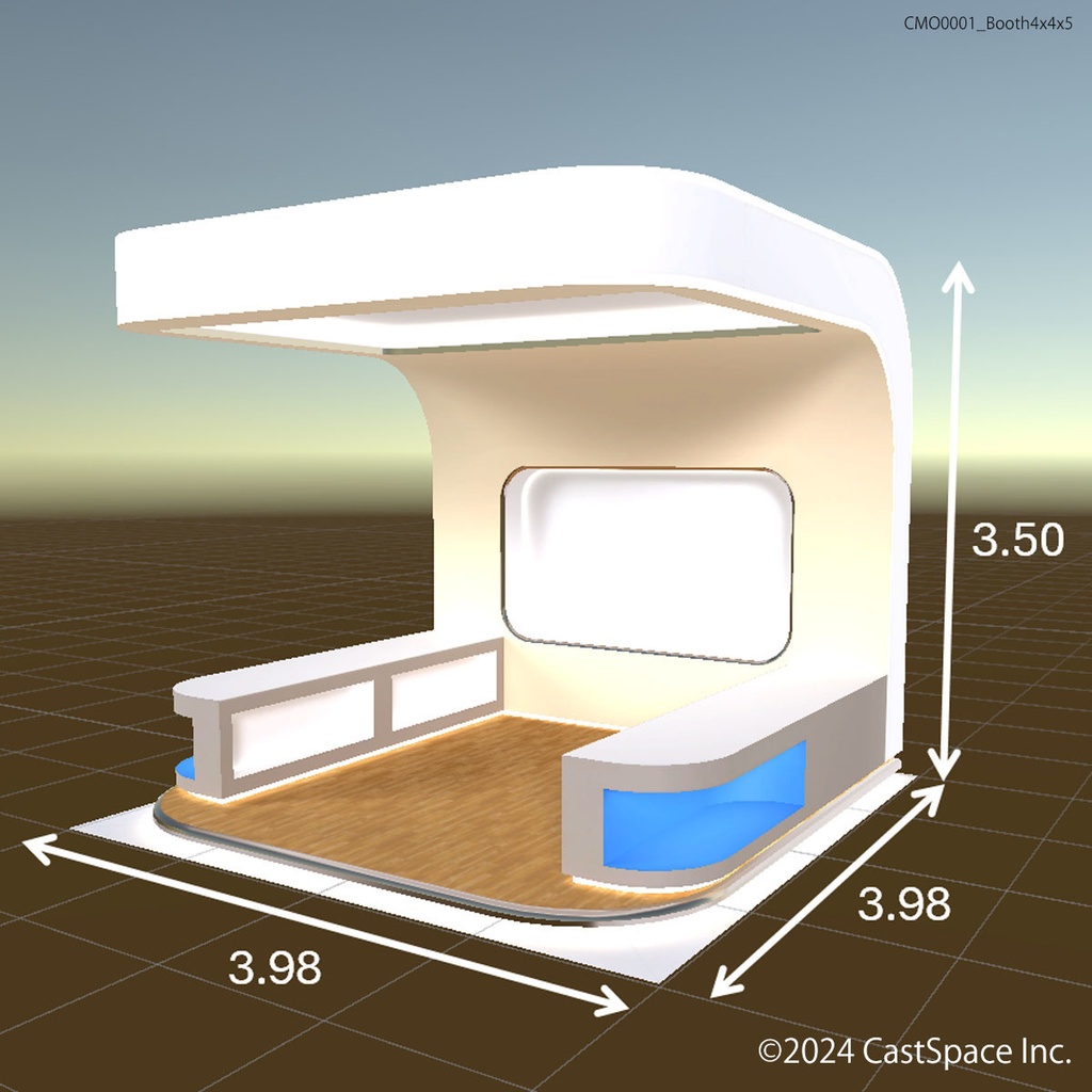イベント用ブース0001(4x4x5)