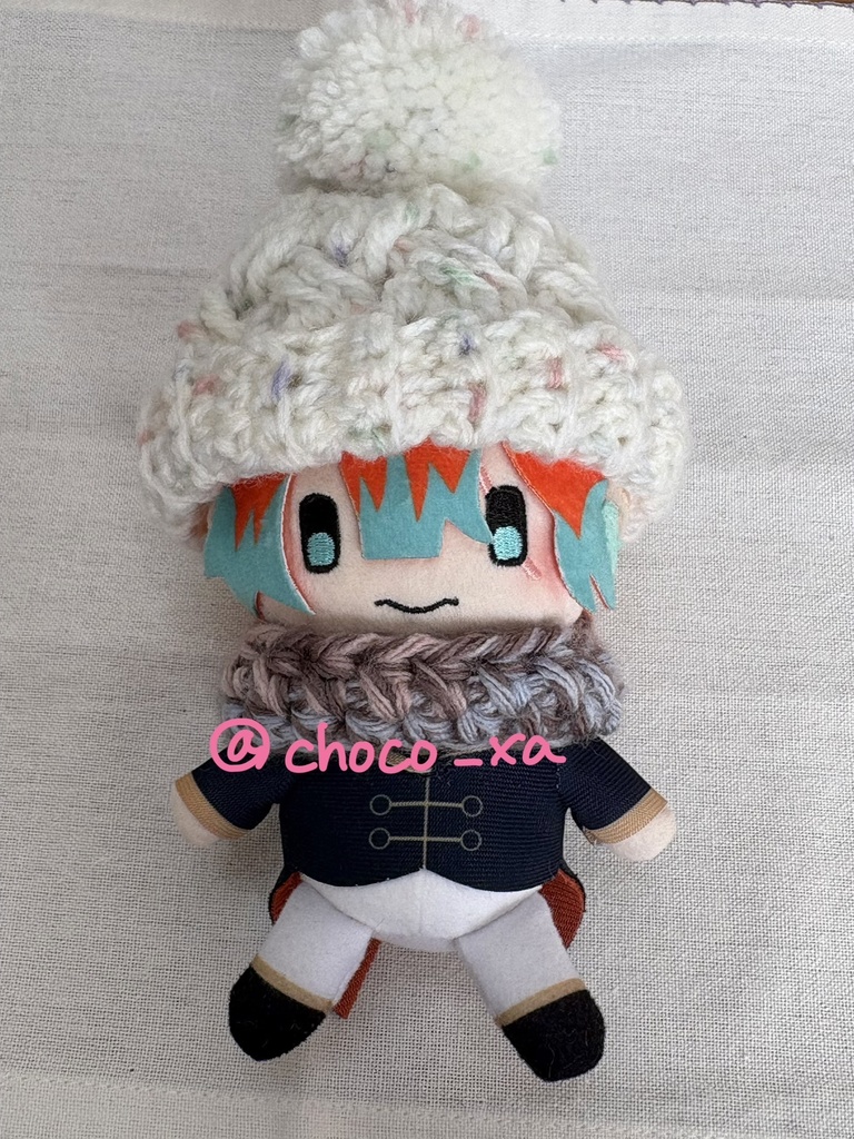 ニット帽(ぬいパペサイズ)