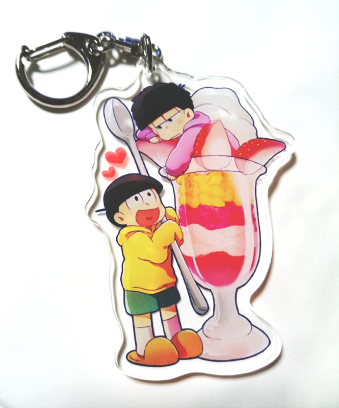 再版】数字松アクリルキーホルダー - RE：UK - BOOTH