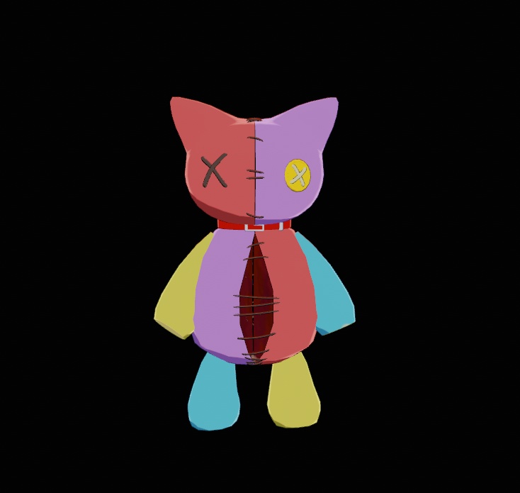 【VRChat】ですどーる/オリジナル3Dモデル