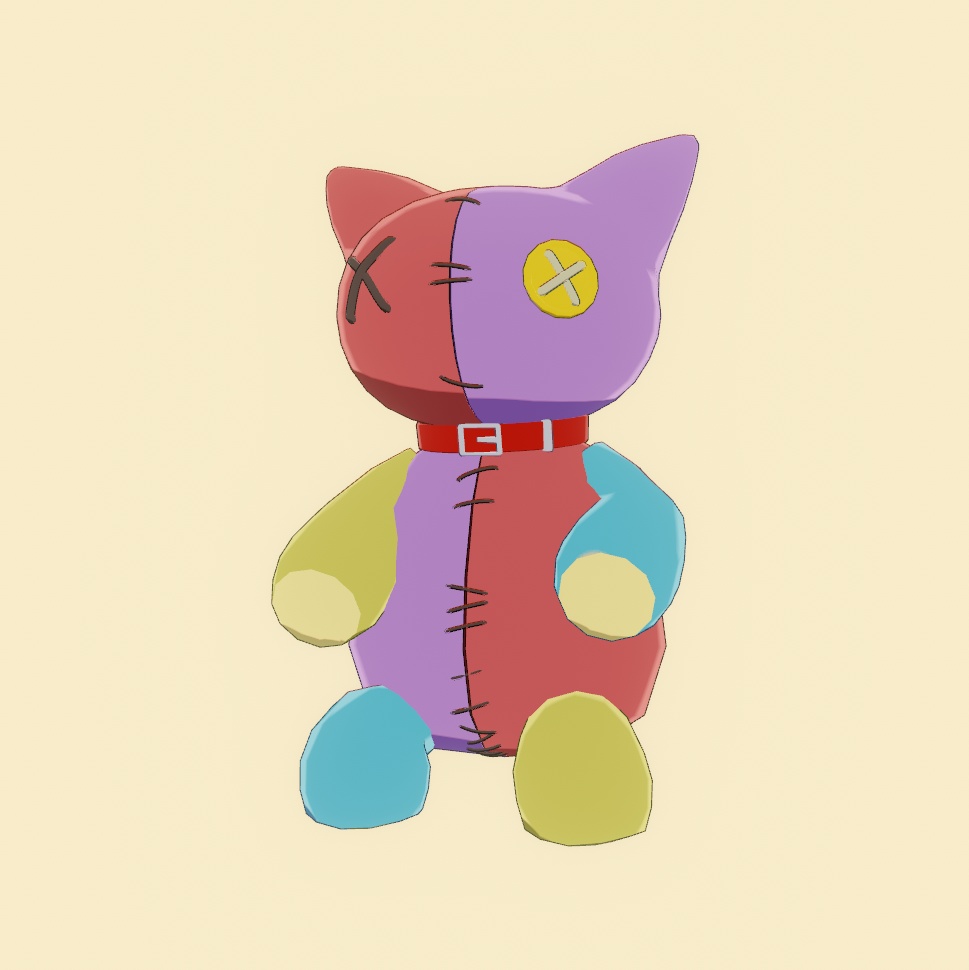 【VRChat】ですどーる/オリジナル3Dモデル