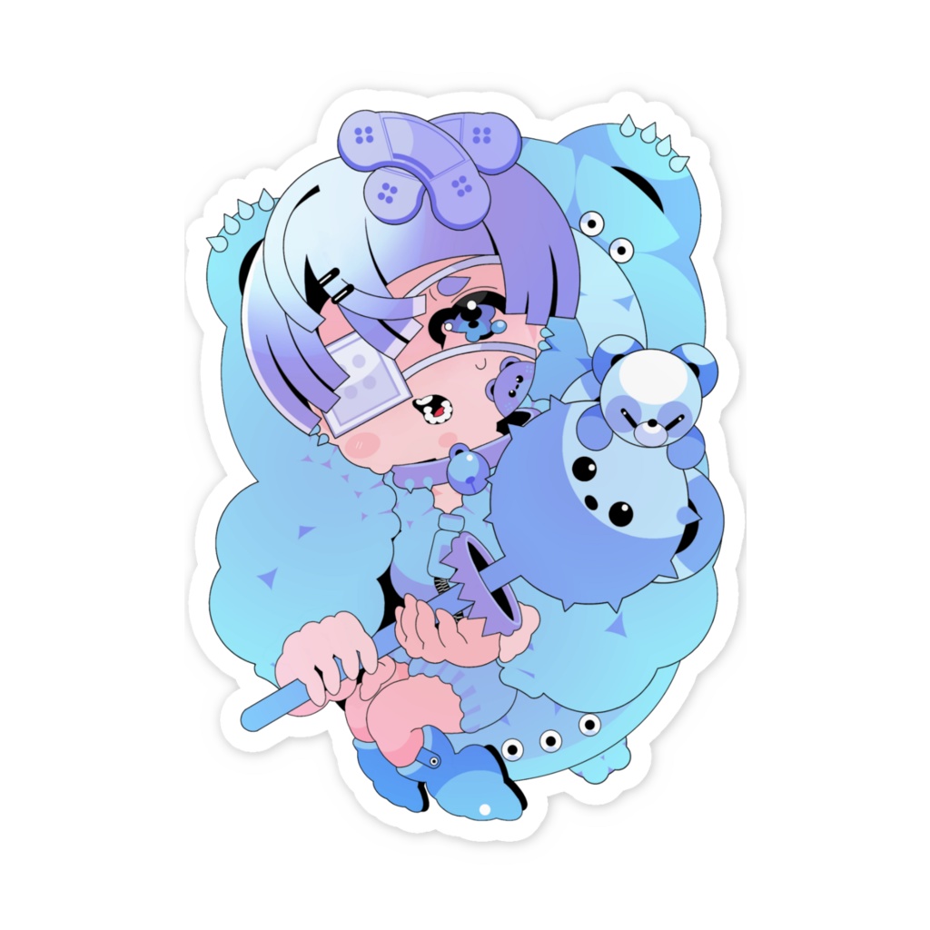 音無さんオリジナルステッカー