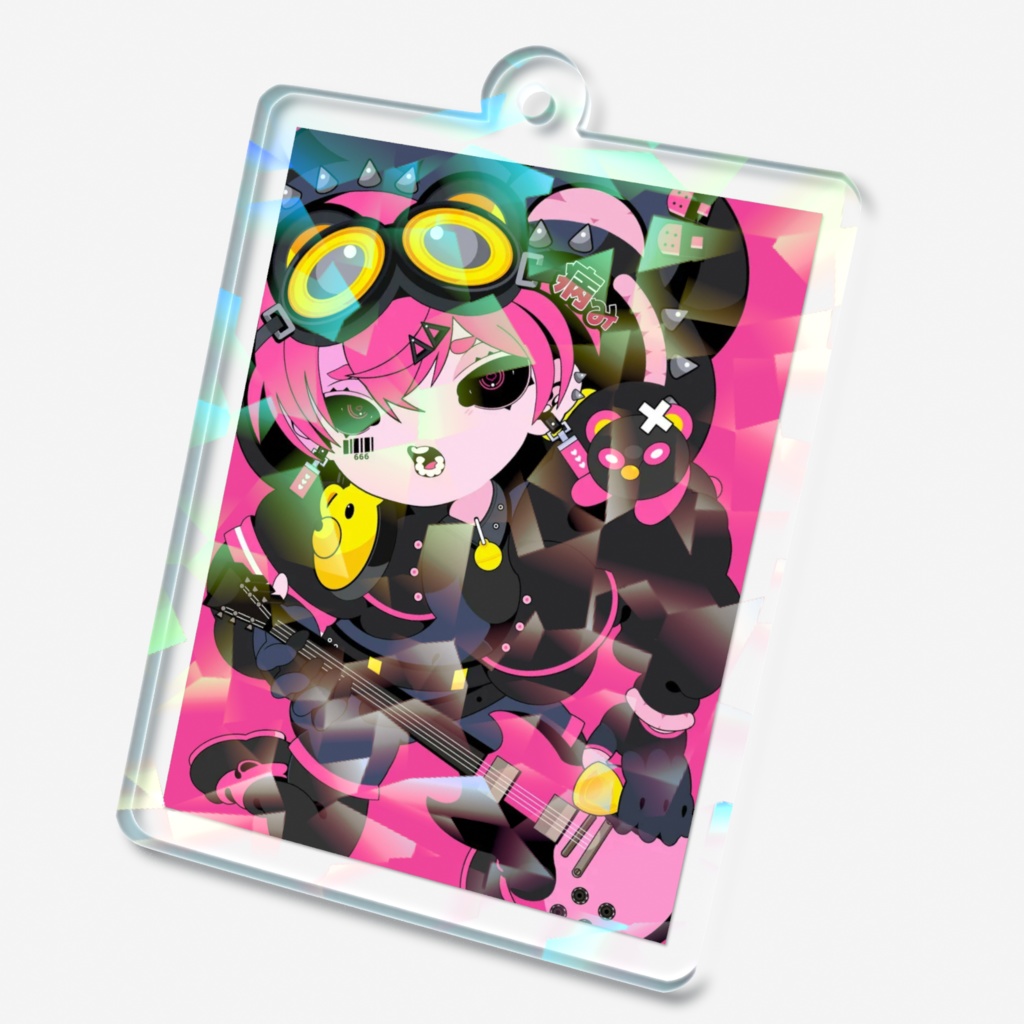 音無劣等生のホログラムアクキー