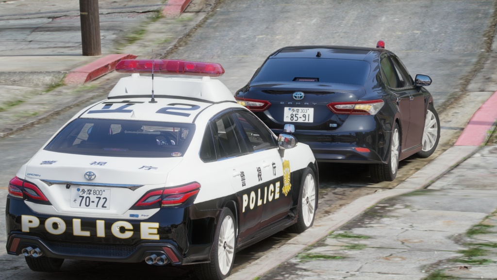 【GTAV】カムリ 覆面パトカー