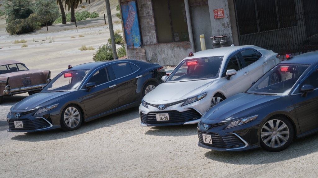 【GTAV】カムリ 覆面パトカー