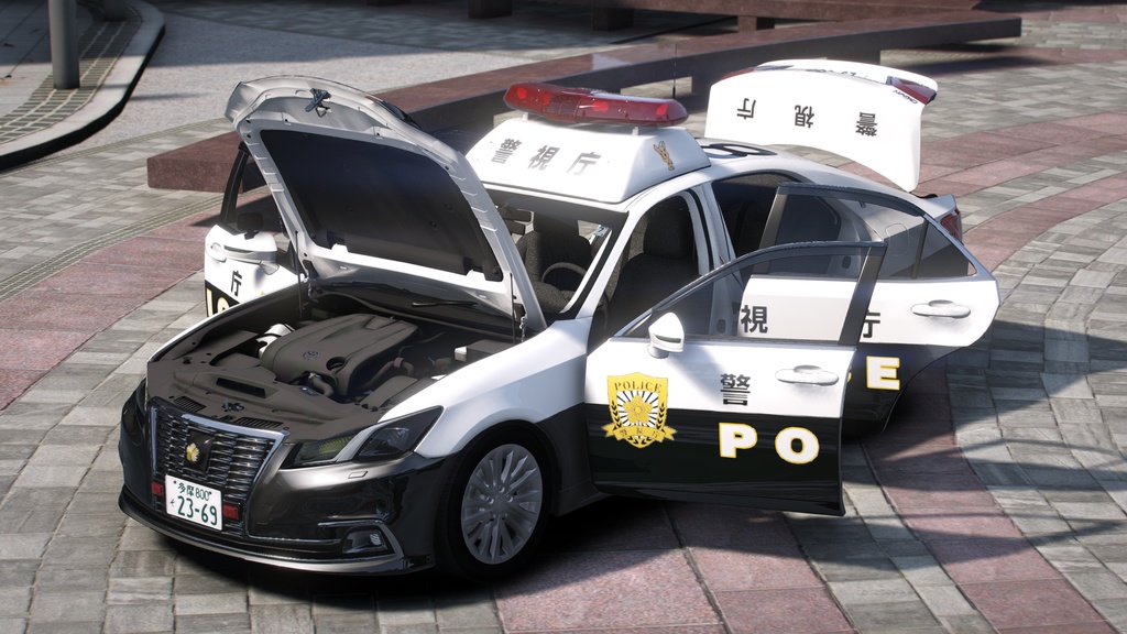 【GTAV】210系クラウン 無線警ら車
