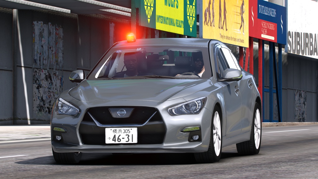 【GTAV】V37 スカイライン 覆面パトカー