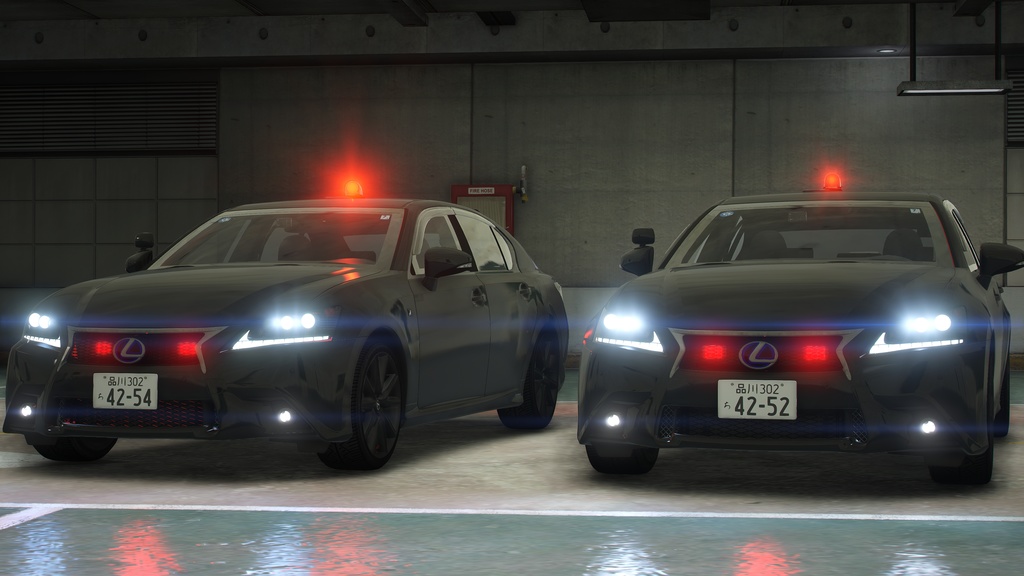 【GTAV】GS450h 覆面パトカー