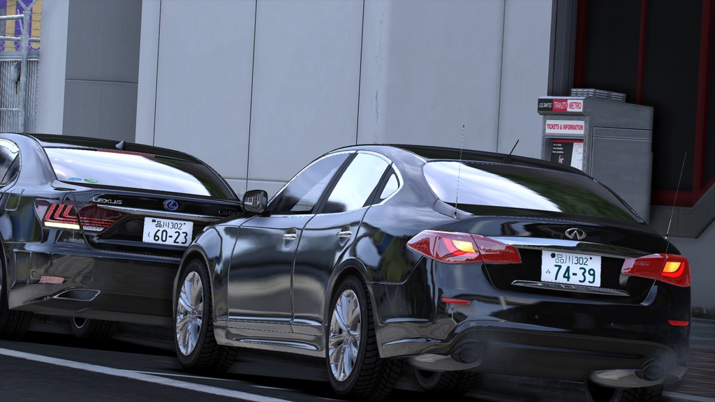 【GTAV】Y51フーガ 覆面パトカー