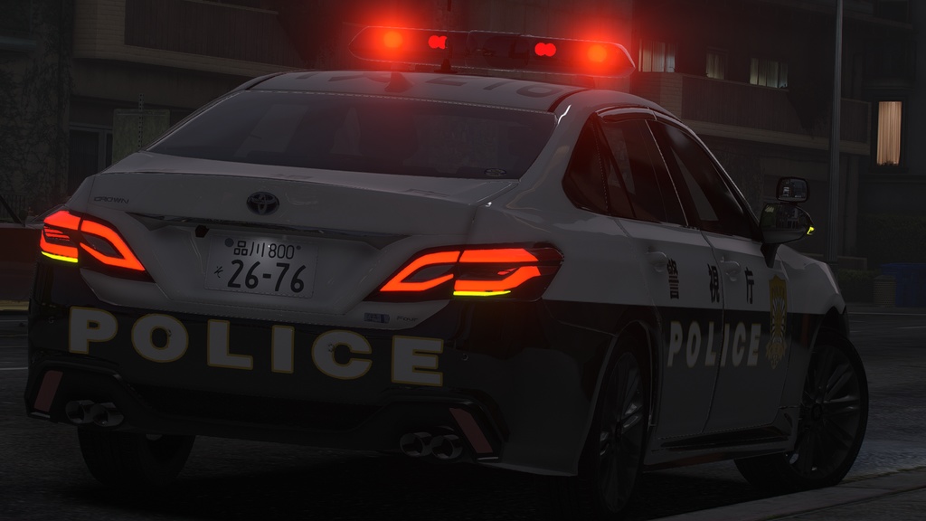 【GTAV】220系クラウン 交通取締用四輪車