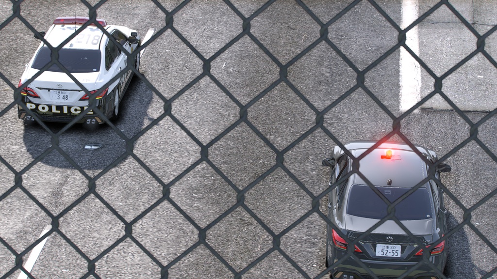 【GTAV】220系クラウン 交通取締用四輪車