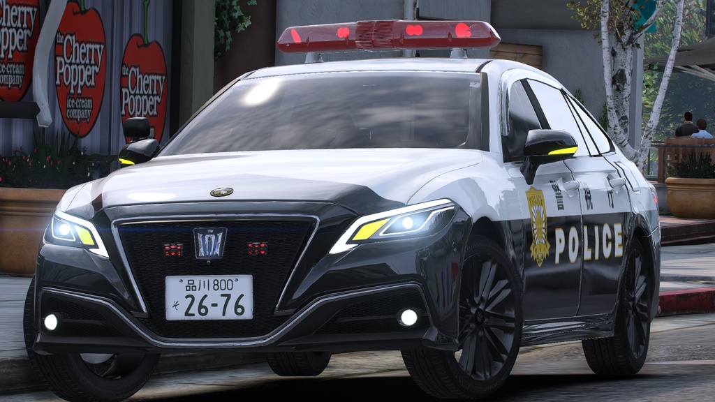 【GTAV】220系クラウン 交通取締用四輪車