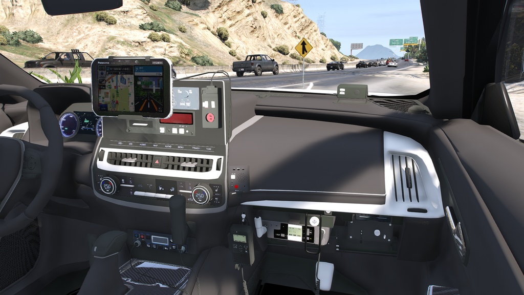 【GTAV】220系クラウン 交通取締用四輪車