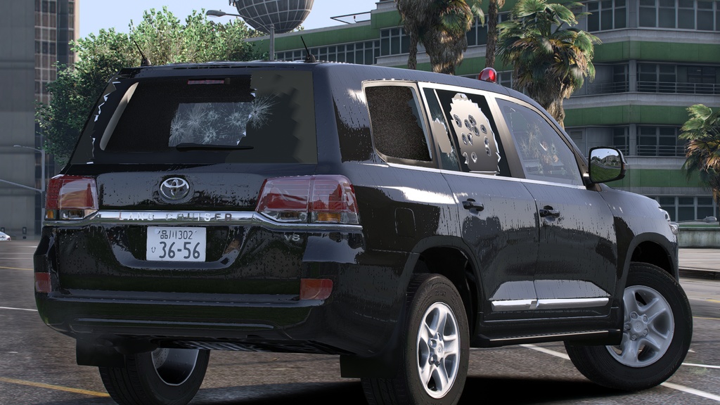 【GTAV】200系ランドクルーザー後期 覆面パトカー