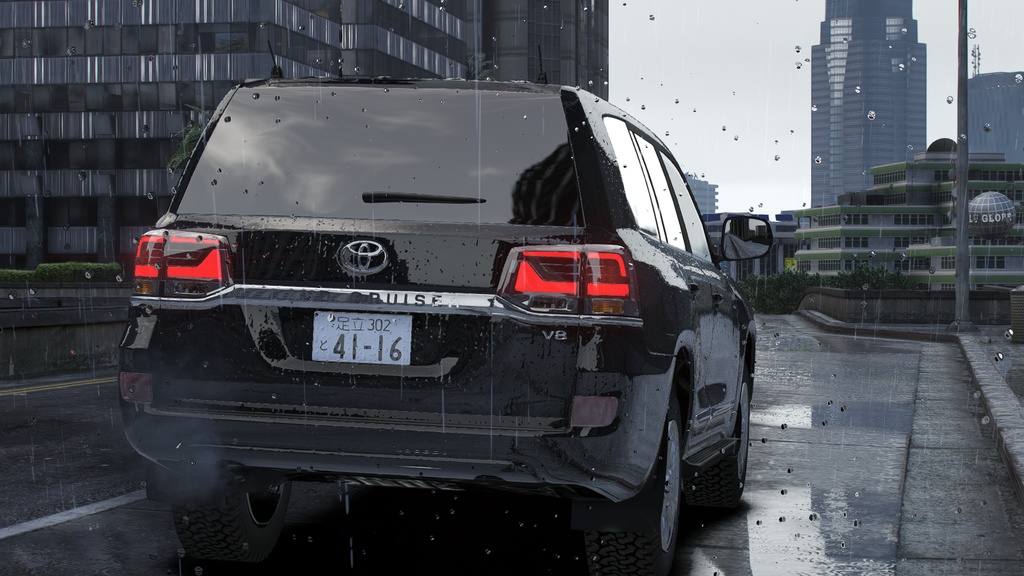 【GTAV】200系ランドクルーザー後期 覆面パトカー