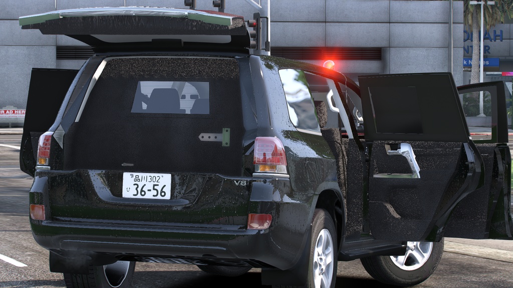【GTAV】200系ランドクルーザー後期 覆面パトカー