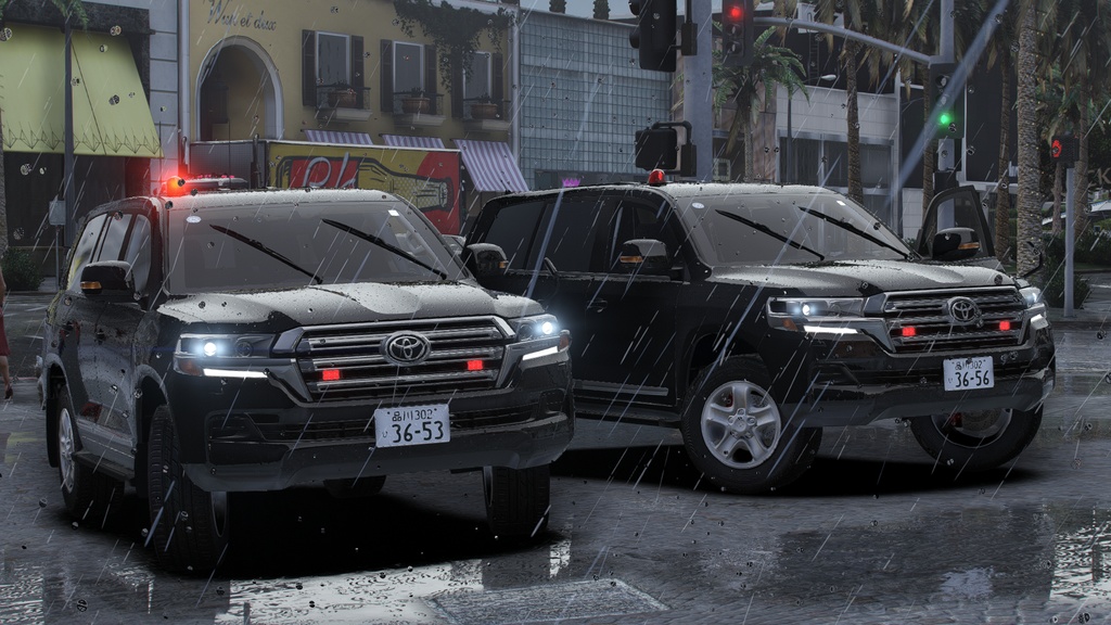 【GTAV】200系ランドクルーザー後期 覆面パトカー