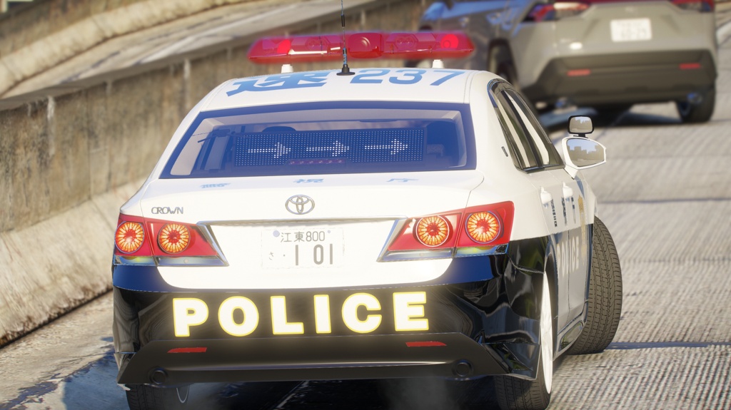【GTAV】210系クラウン 交通取締用四輪車