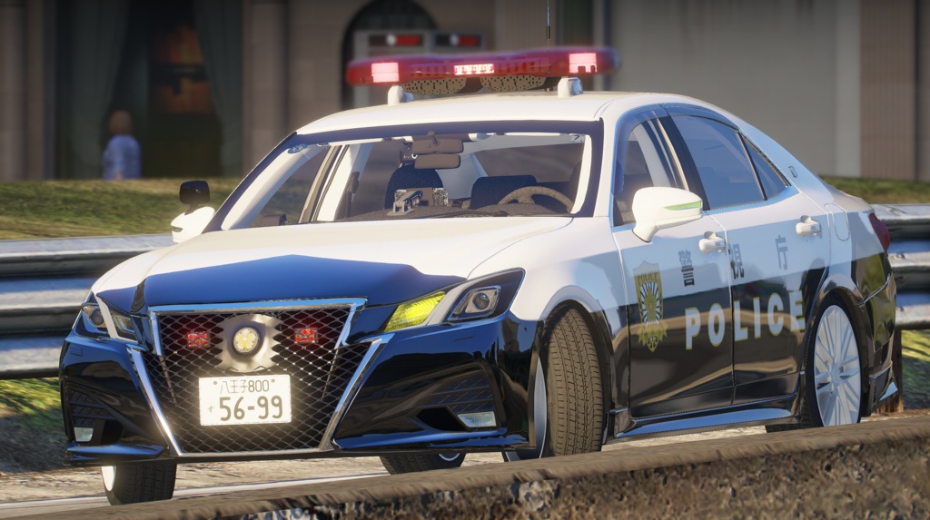 【GTAV】210系クラウン 交通取締用四輪車