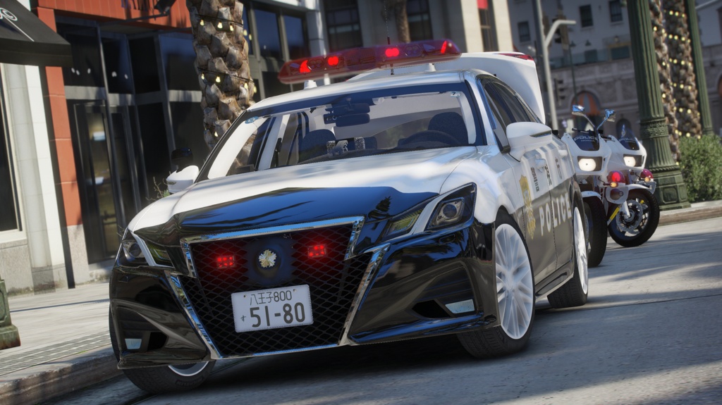 【GTAV】210系クラウン 交通取締用四輪車