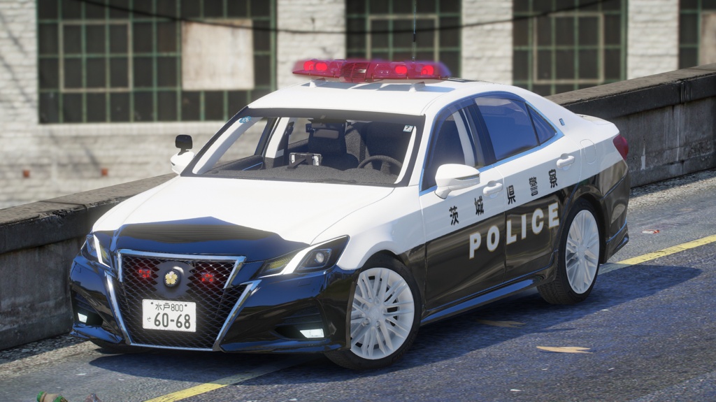 【GTAV】210系クラウン 交通取締用四輪車