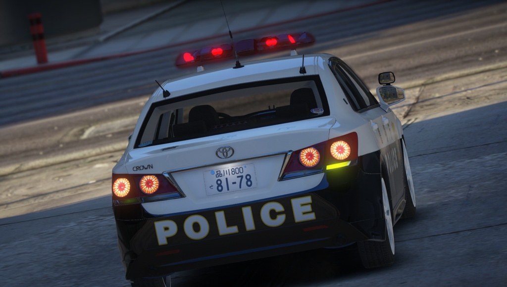 【GTAV】210系クラウン 交通取締用四輪車
