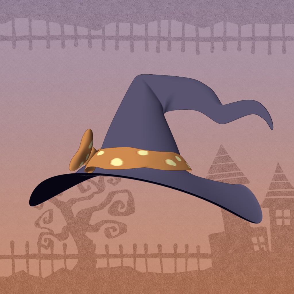 ハロウィンウィッチハット