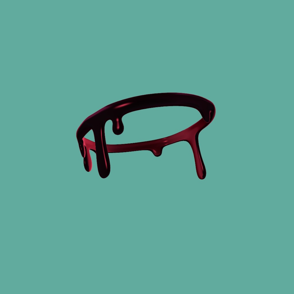 【無料3Dモデル】ローポリ版でました!【ドロドロ天使リング】【VRChat】