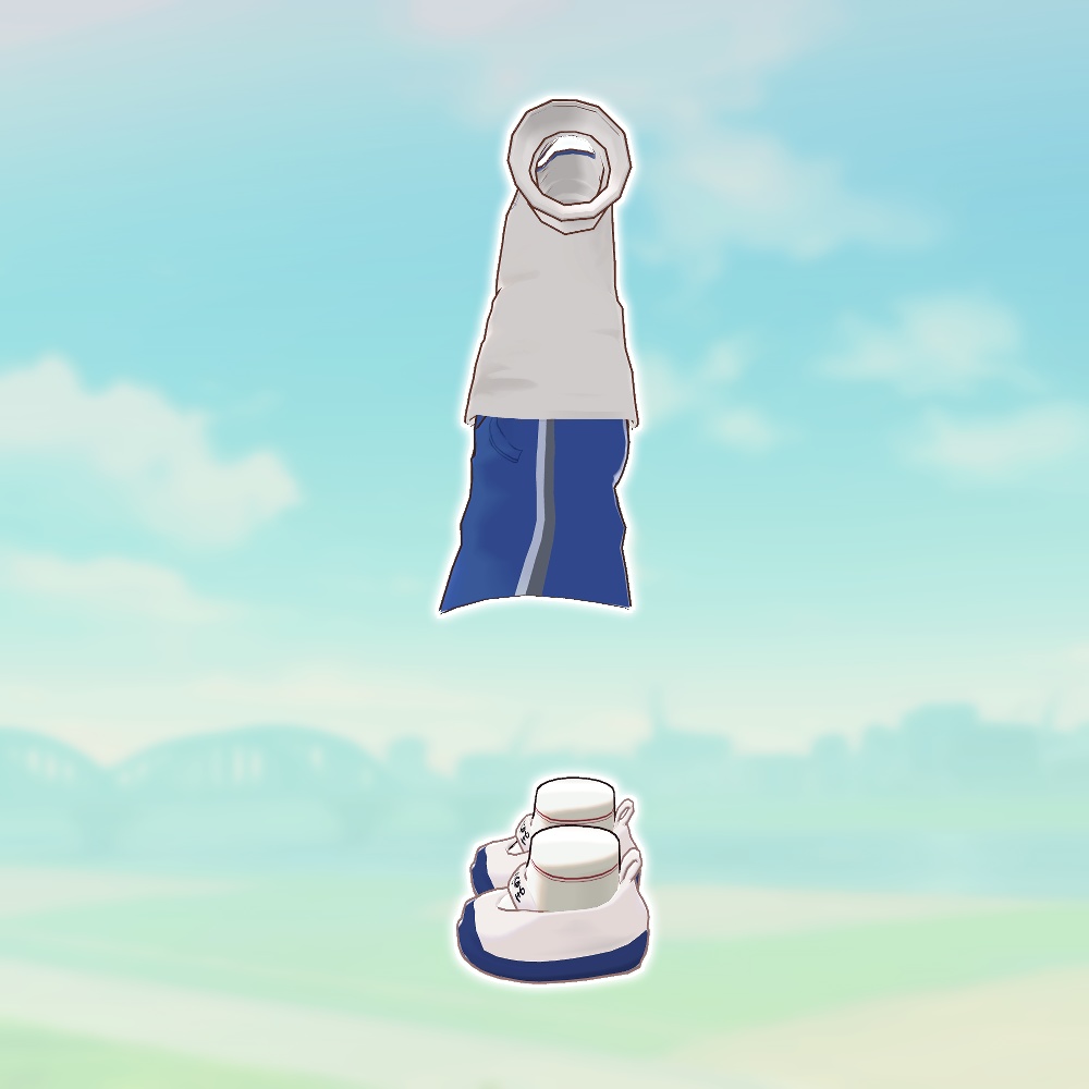 【まめひなた向け】体操服セット【VRChat向け】