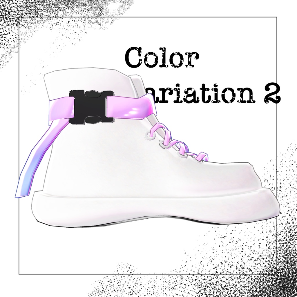 【パーツ売り】Re:End:) ゆるりスポーツスニーカー【VRChat向け】