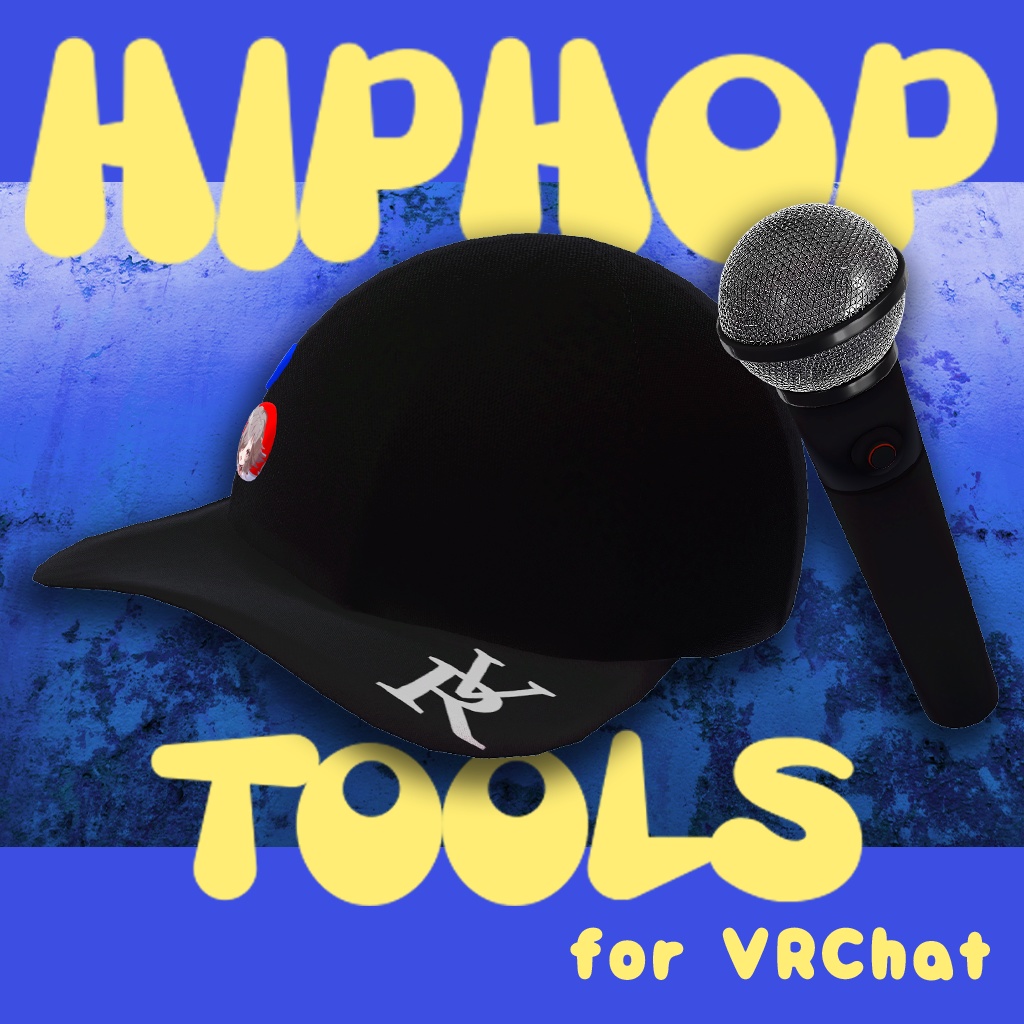 【3D小道具】【HIPHOP TOOLS】【VRChat向け】