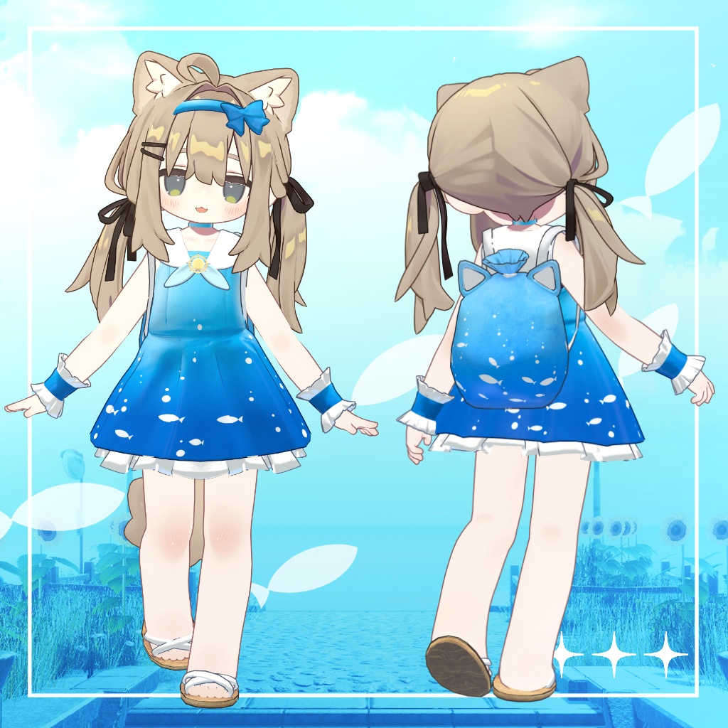 【まめふれんず対応】おさかなすいむ🐟