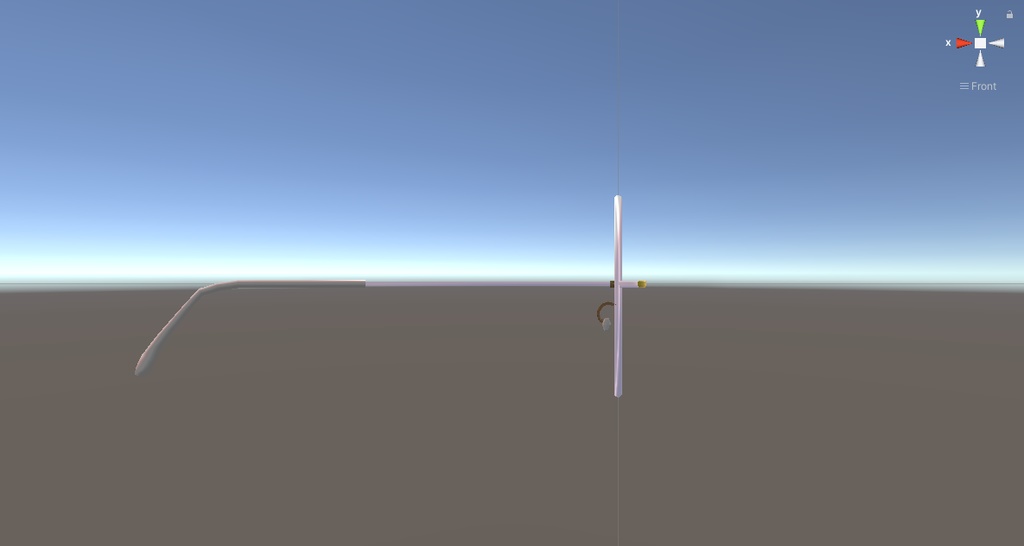 色付き丸メガネ Round glass