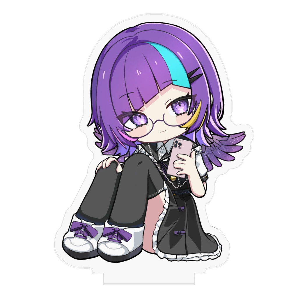 【2】おすわり拗らせ堕天使てゃんアクリルスタンド