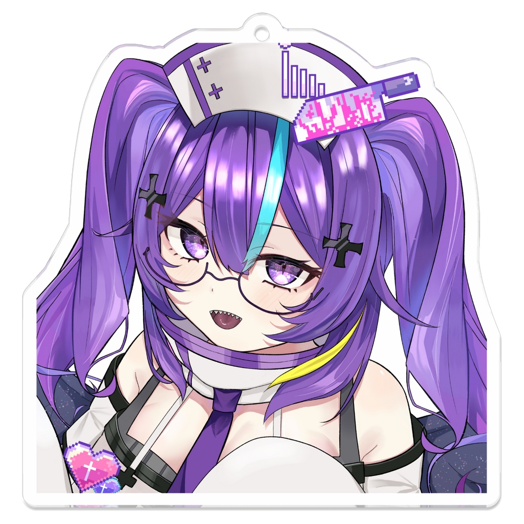 【1】拗らせ堕天使てゃんアクリルキーホルダー