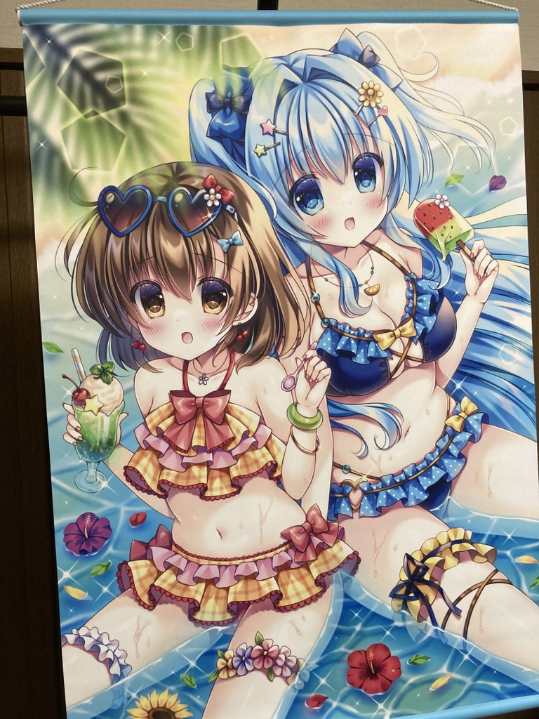 【C100】夏タペストリー【グッズ】