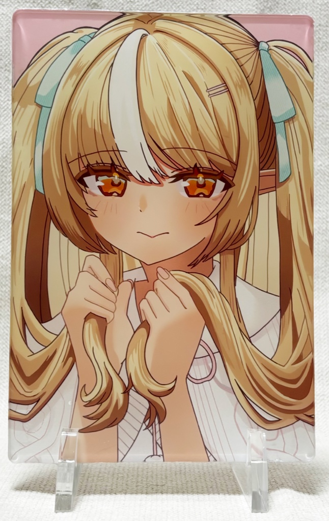 【C105】不知火フレアちゃん部屋着ツインテアクリルボード【非公式】