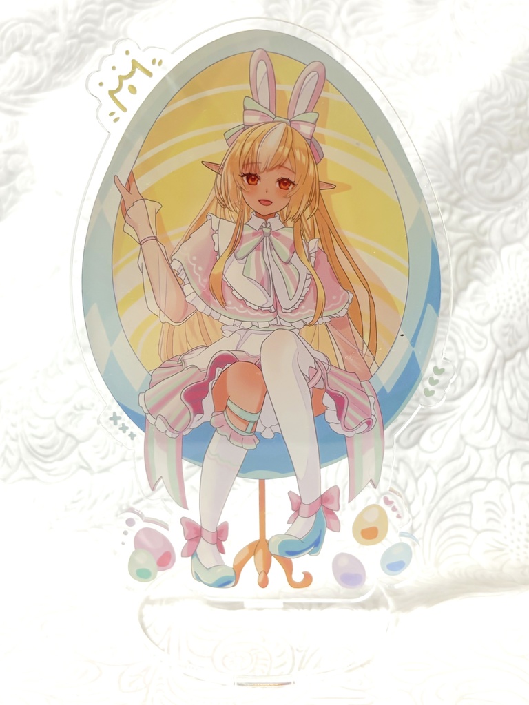 【ホロクル11th】不知火フレアちゃんイースター風アクリルスタンド【非公式】