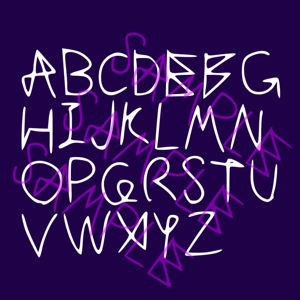 手書きフォント ENGLISH【Wilmaフォント】