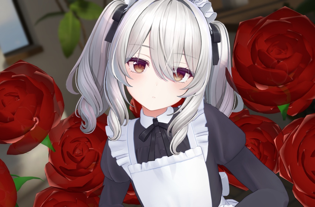 【VRChatアバターギミック】背に咲くバラ【VRChat Avatar Gimmick】